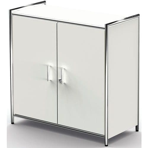 Buffet Artline, large avec portes, L 800 x P 380 x H 780 mm - Kerkmann