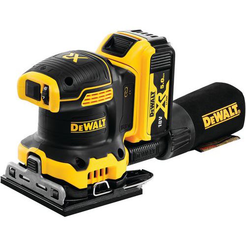 Ponceuse 1/4 De Feuille Xr 18V 5Ah Li-Ion Brushless - Dewalt