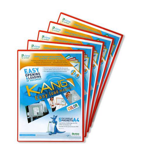 Pochette d'affichage Kang Easy Load - Dos magnétique - Tarifold