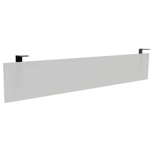 Voile de fond suspendu pour bureau Prestige noir - Buronomic