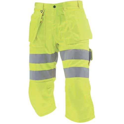 Pantacourt à haute-visibilité jaune fluo - Blåkläder