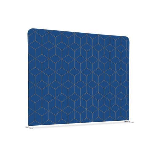 Cloison En Tissu 150-150 Double Hexagone