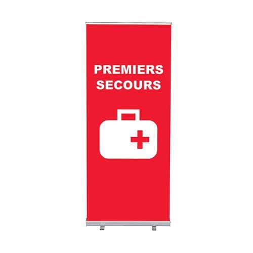 Roll-Banner Budget 85-200 Ensemble Complet Premiers Secours - Showdown Displays