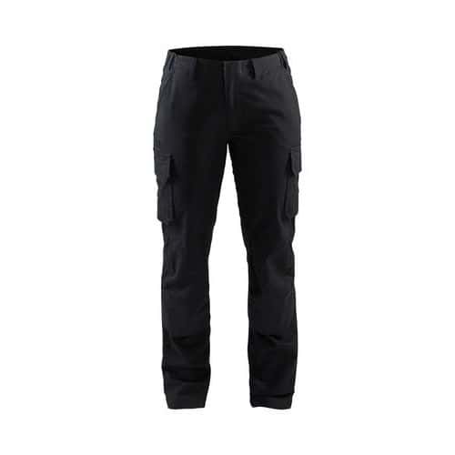 Pantalon industrie stretch femme noir - Blåkläder