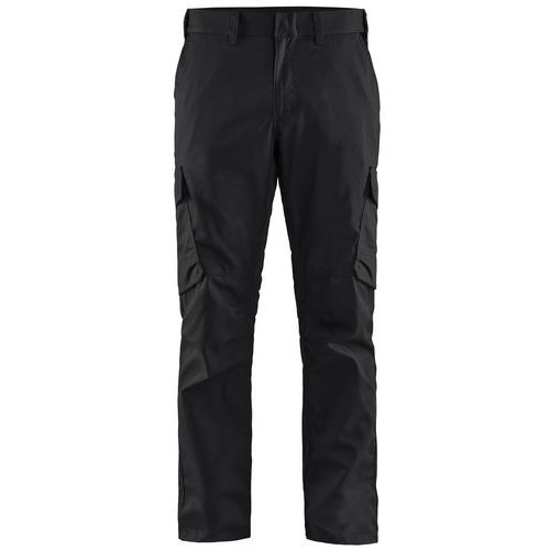 Pantalon industrie stretch 2D noir/rouge - Blåkläder