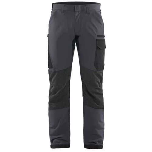 Pantalon maintenance stretch 4D gris/noir - Blåkläder