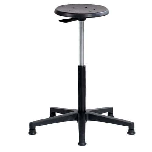 Tabouret Ergodyn assise réglable haute sur patins - Sofame