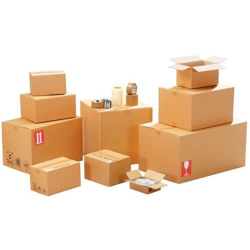 Caisse carton - Double cannelure 