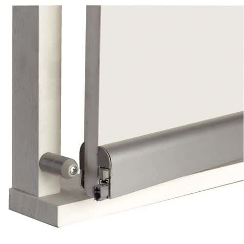 Afstotend moersleutel Verlichten Tochtstrip voor deur met automatische dichting Windex - Geanodiseerd  aluminium | Manutan