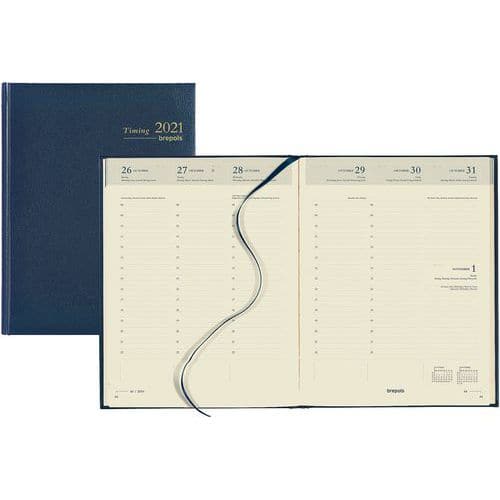 Agenda Timing weekindeling 17 x 22 cm - Jaar 2021