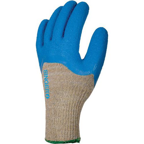 Gants Tricot En Fil Aramide Paume Enduction Latex Singer Manutan Be